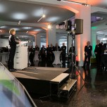 Über 100 Partner der Wismut GmbH aus der Politik, den Kommunen, den Aufsichts- und Genehmigungsbehörden sowie der Wirtschaft trafen sich am 5. März