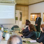 Fachleute der Wismut GmbH informierten im Umweltbeirat über den Stand der Sanierung