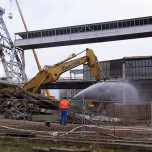 Abriss des Maschinenhauses 388 im Januar 2015