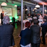 Mehr als hundert Gäste kamen zum Empfang der Wismut GmbH