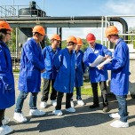 Experten der Wismut GmbH informierten am 19. Mai die chinesischen Fachleute in der Wasserbehandlungsanlage (WBA) Schlema-Alberoda