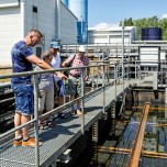 In der Wasserbehandlungsanlage Seelingstädt werden die problematischen Wässer aus den Absetzanlagen gereinigt