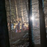 Der Einsatz der Rettungskräfte bei Antonsthal dauerte bis nach Mitternacht
Foto: André März