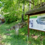 Im Bereich der Eichhörnchenquelle im Silberbachtal wurden tagesnahe Grubenhohlräume verwahrt