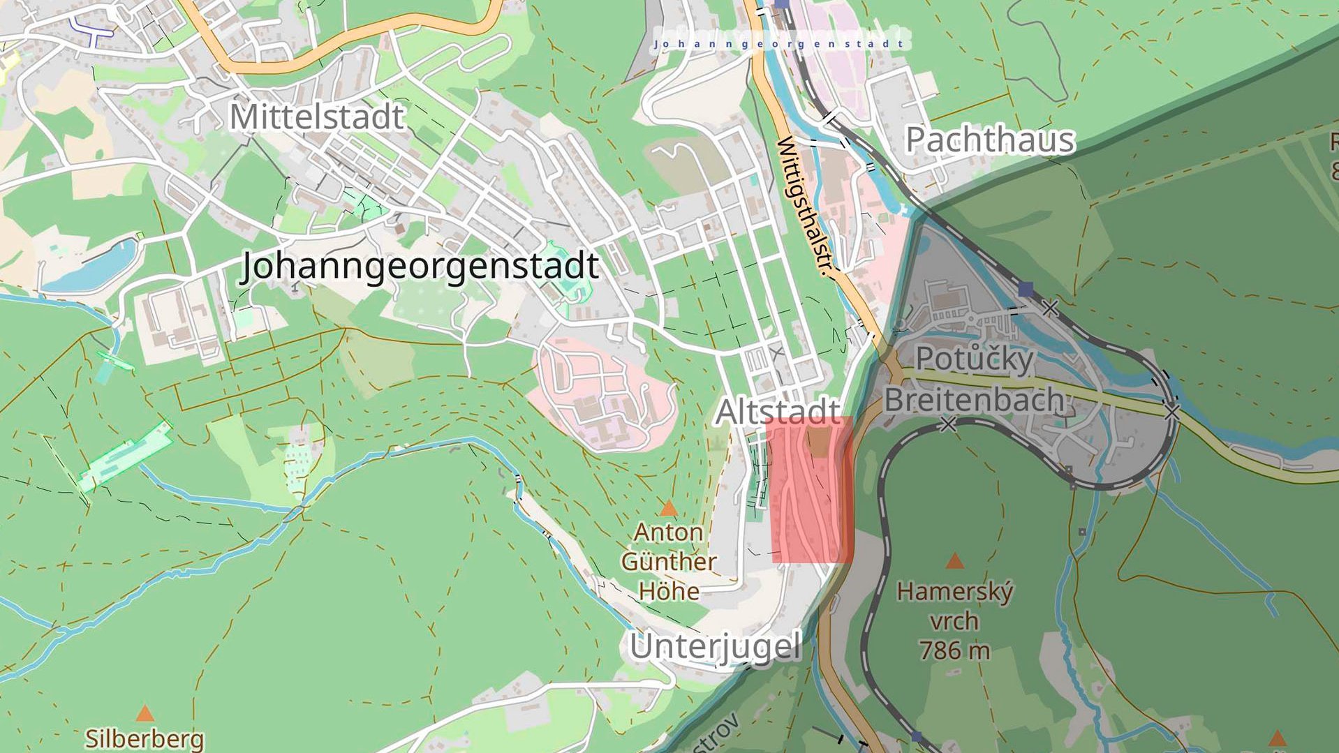 Kartenausschnitt