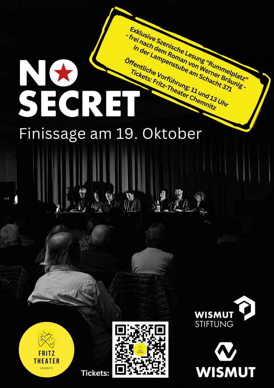 Finissage zur Austellung "No Secret" mit Lesung