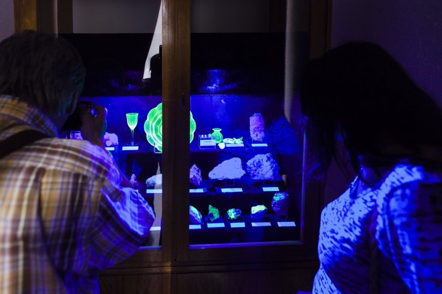 Öffnung der Lagerstättensammlung der Wismut GmbH