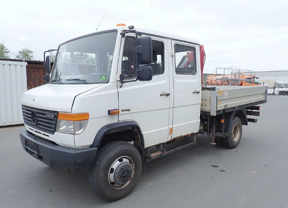gebr. Mercedes-Benz Vario 816 mit Ladekran