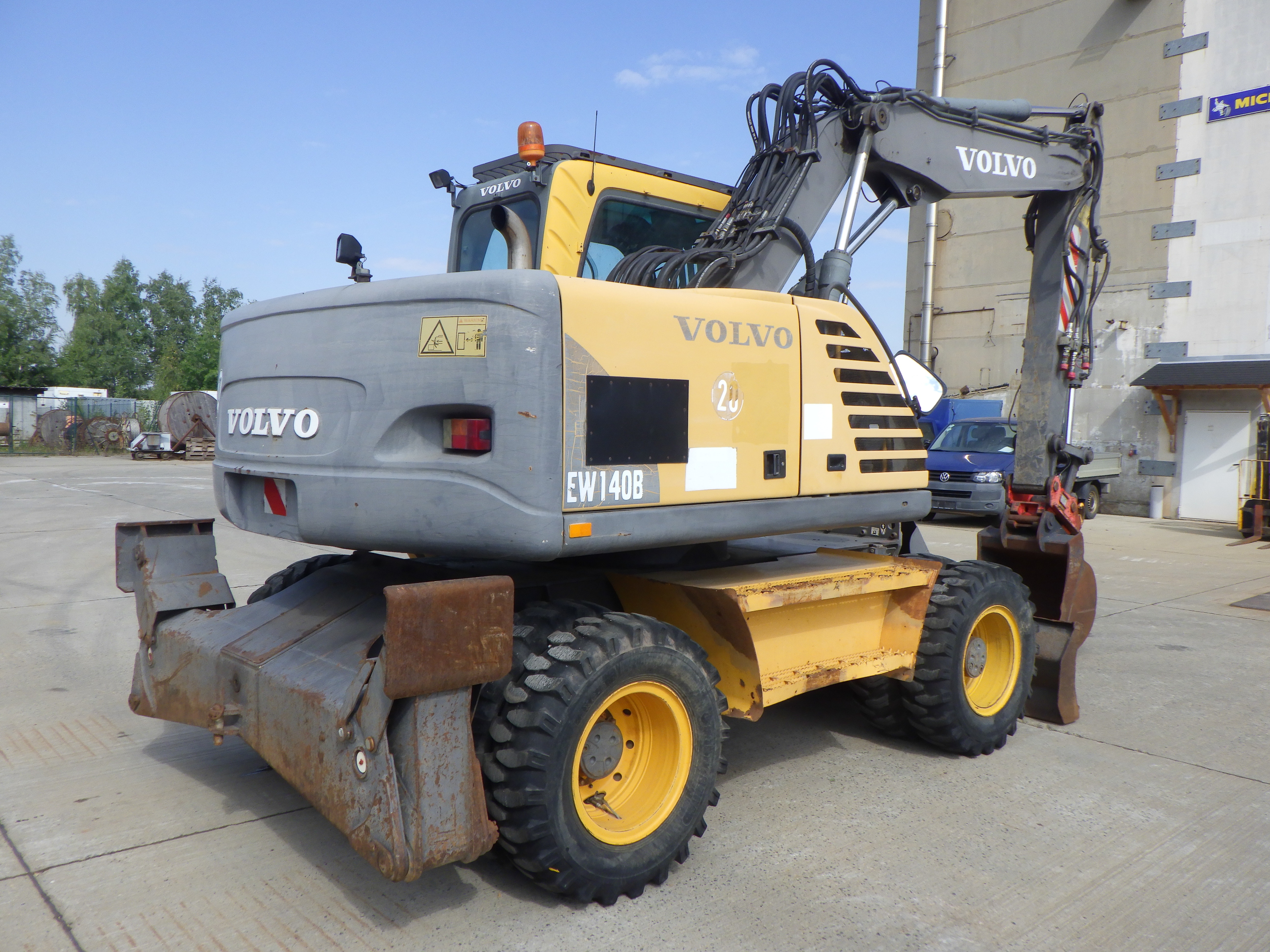 gebr. Mobilkran Volvo EW 140 B